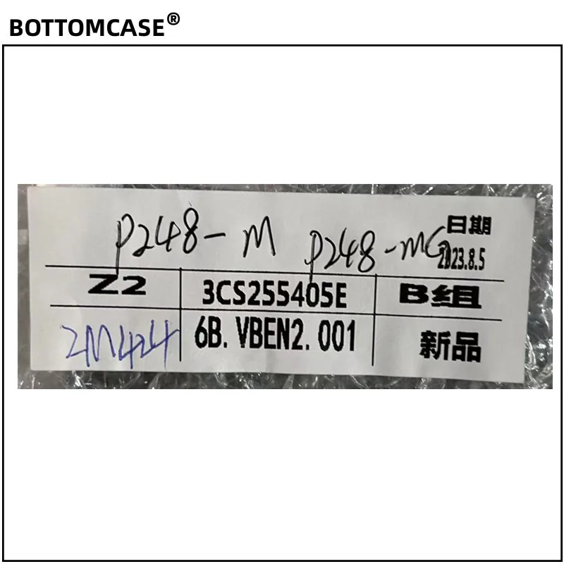 

Новинка для BOTTOMCASE ® P248 E5-422 432 E5-473 474 N15C1 Корпус ноутбука, крышка для подставки для рук с клавиатурой, черный 6B.VBEN2.001