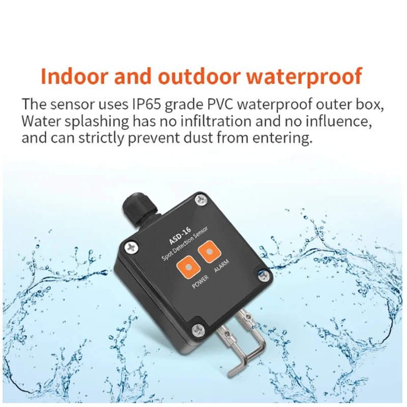 Module d'alarme de fuite d'eau Non locé à 2 broches pour système de détection d'eau