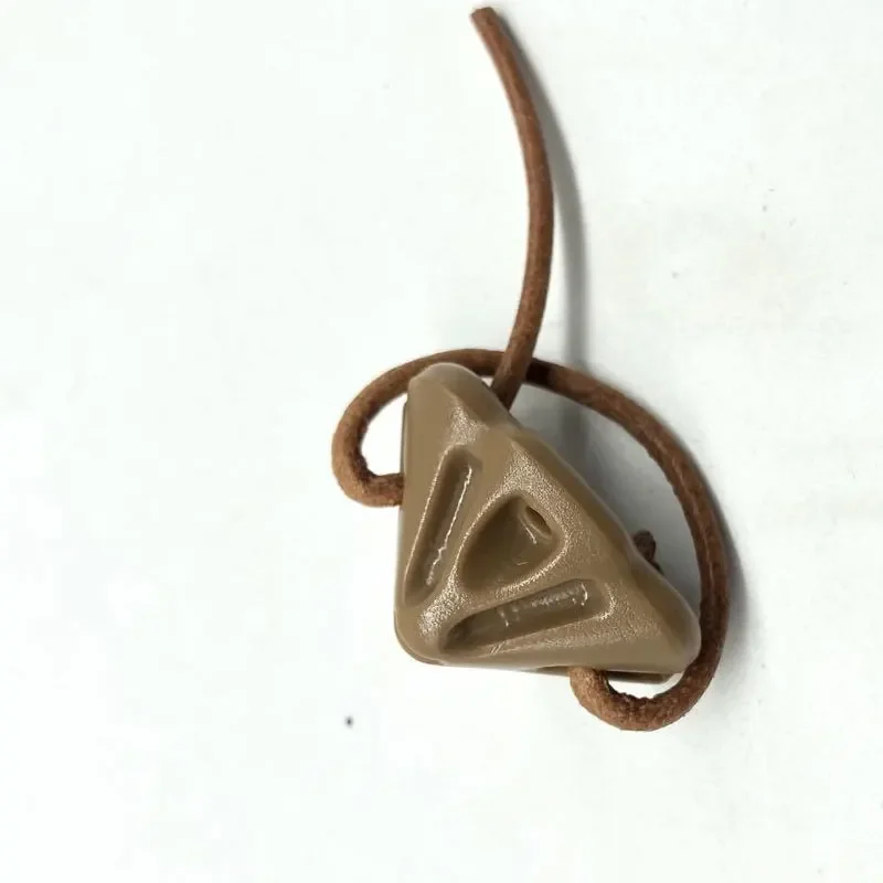 3PCS Outdoor EDC Plastic Tactical Ring Self-defense Combat Ring Portable Fighting Weapon Tools