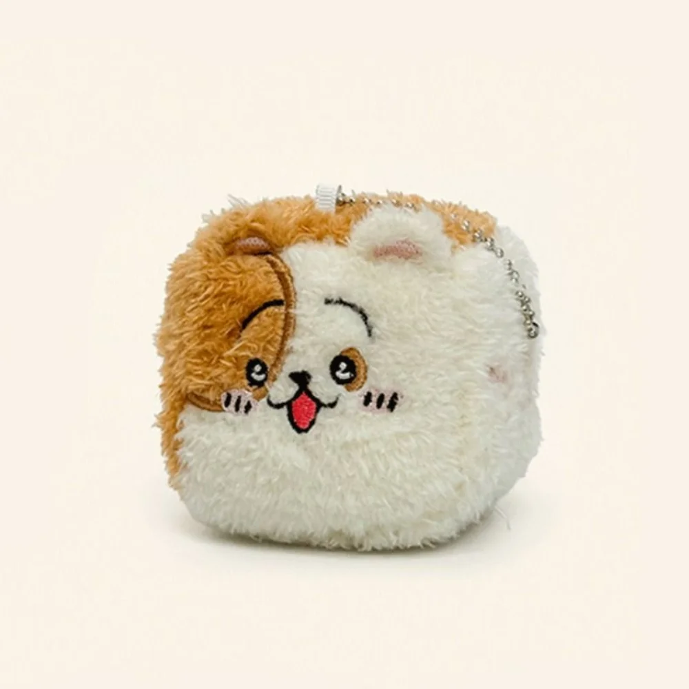 كيرينغ محشوة الحيوان خنزير صغير قلادة حقيبة سحر الكرتون الكلب المفاتيح الحقائب المدرسية قلادة Kawaii