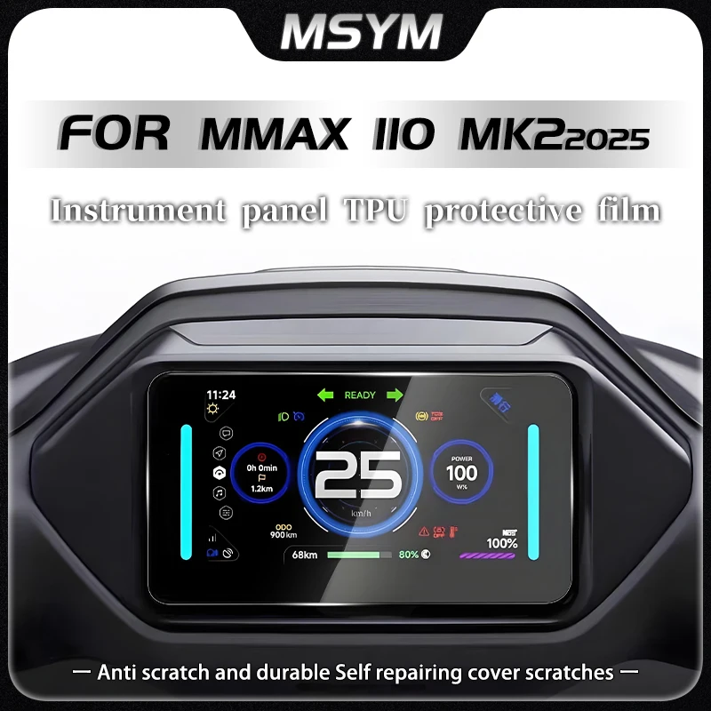 

Motorcycle Accessories Cluster Scratch Protection Film Screen Protector For Ninebot MMAX 110 MK2 Mmax110 Mk2 2025