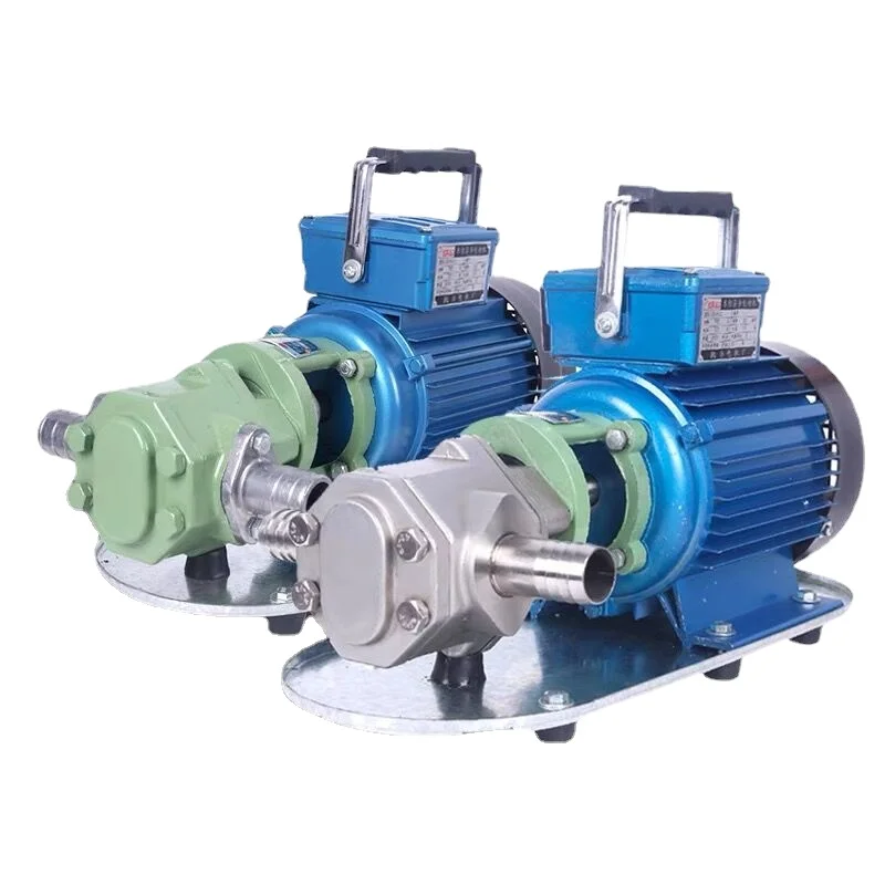 WCB30 Gear Self-priming High flow, High viscosity, High temperature resistant Electric Pumps, Oil, Diesel, and Edible Oil Pumps