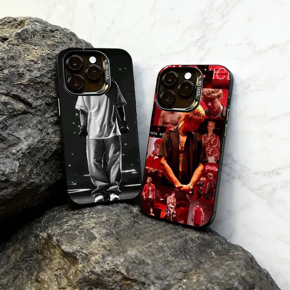 

Swag J-Justin B-Bieber Phone Case For iPhone 17,16,15,14,13,12,11 Plus,Pro Max,XS,Colorful Silver Black Cover