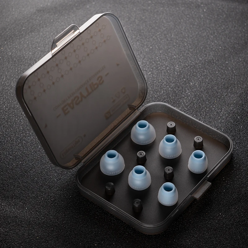 

Whizzer Easytips ET100 Silicone Eartips S/M/L Size 3 Pairs in 1 Box