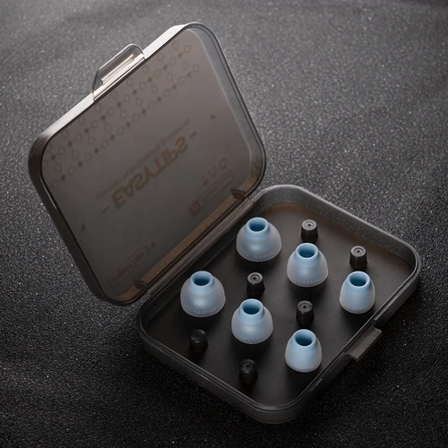 Imagen 1 del producto Almohadillas de silicona Whizzer Easytips ET100 tamaño S/M/L 3 pares en 1 caja