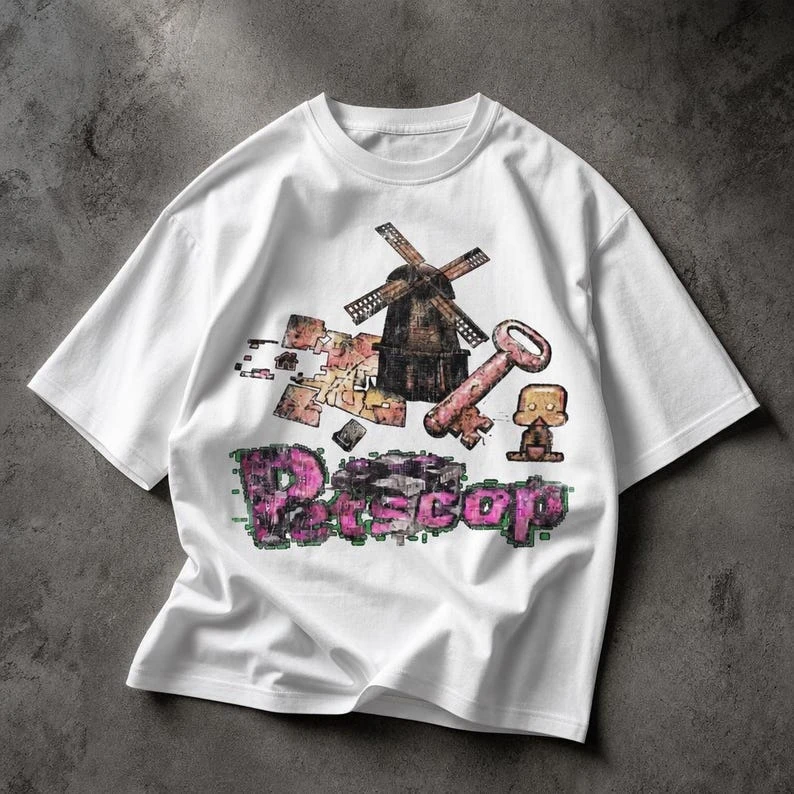 Petscop Bootleg Tee, Analog Horror Game Merch, PS1, Lost Media Clothing  Mens T Shirts