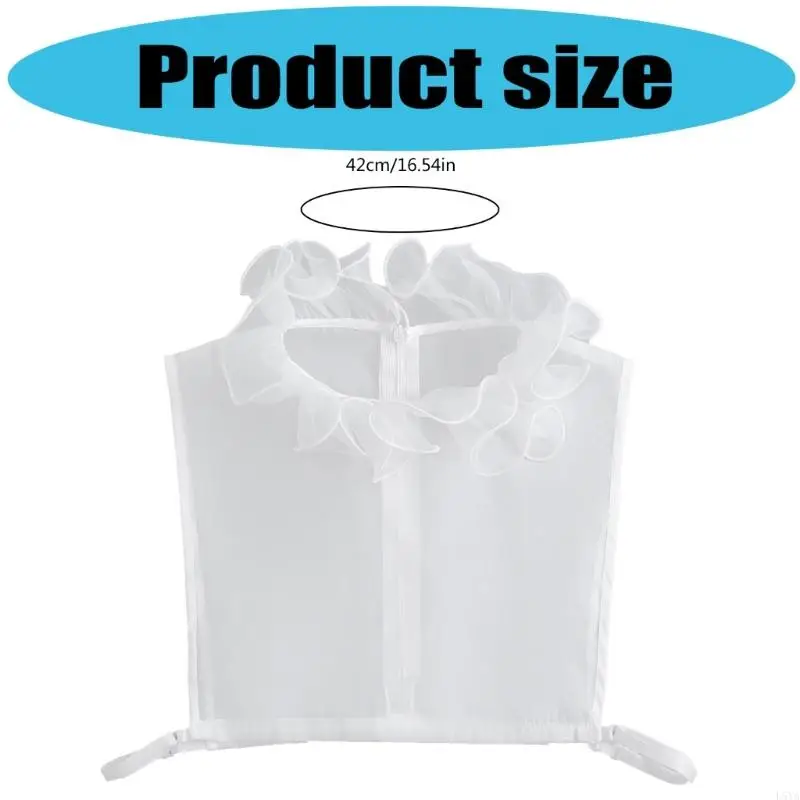 L5YA مجموعة تمديدات أكمام شفافة قابلة للتعديل وأطواق مزخرفة للسترات