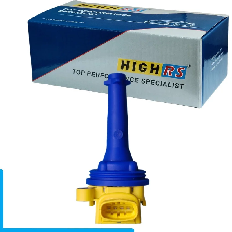 Ignition coil plug for Volvo B52 T5 C30 C70 S40 S60 S80 V50 V70 XC70 2.4L 2.5L 30713417 86778370 performance highrs