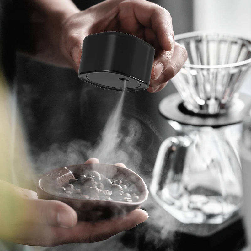 Coffee Bean Atomizer,20ml Anti-Static Automatic Spray Bottle,Espresso Machine Accessories,Coffee Lover Gift