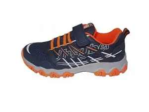 Sports sneaker/child/J'Hayber/Ribera model/synthetic/polyurethane sole/blue and orange Color/sizes 30 to 38