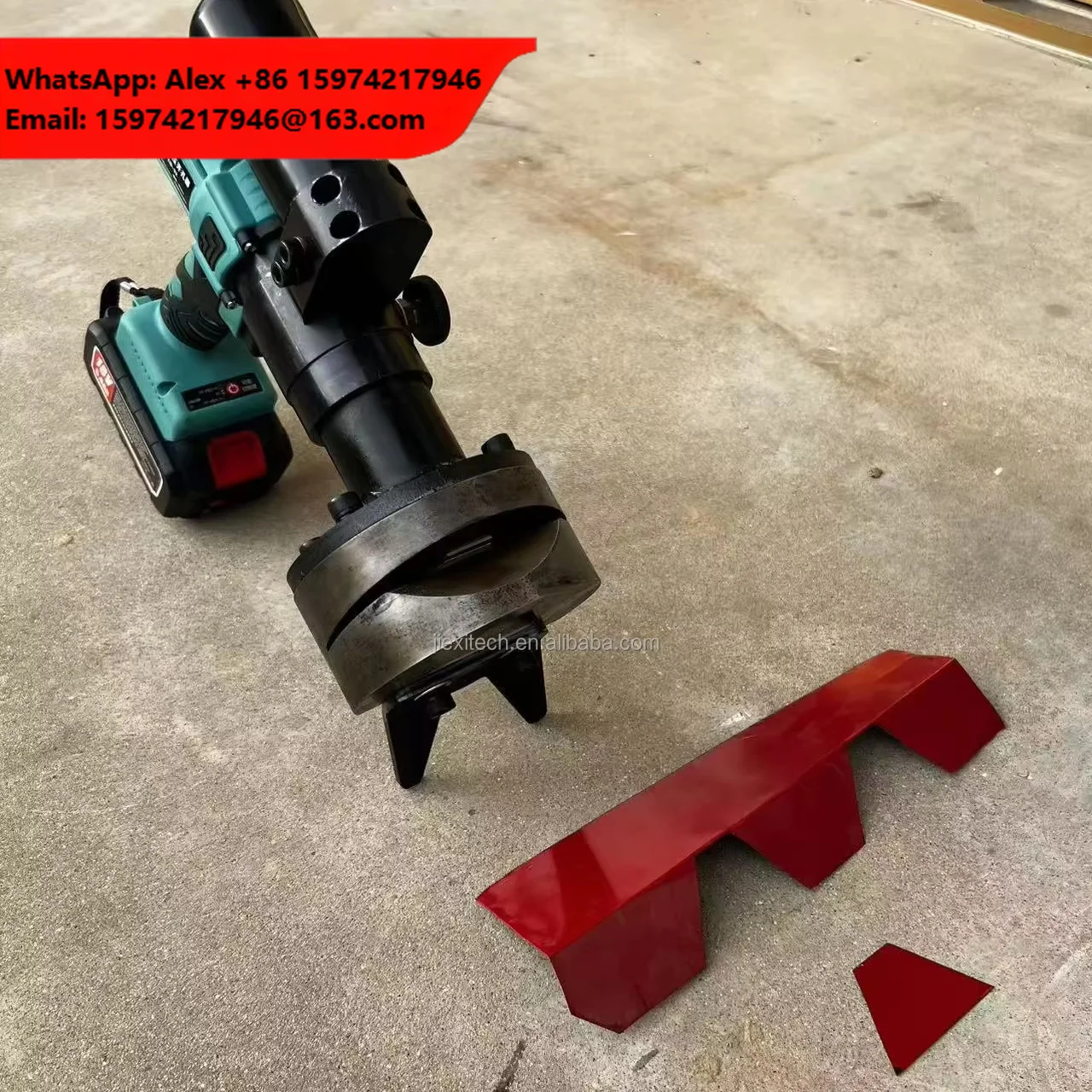 Heavy Duty Electric Roofing Cutter Ridge Cap Cutting Machine Cordless Handheld Metal Sheet Tool Brushed Motor 18-20V Easy Carry