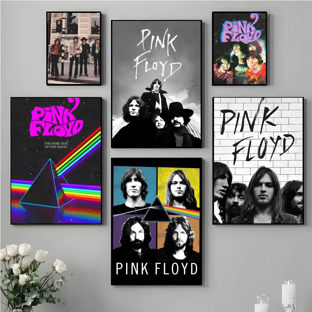 Rock Pioneers Pink Floyd Poster High-definition poster stickers ideal gifts for bedrooms living rooms hallways  great