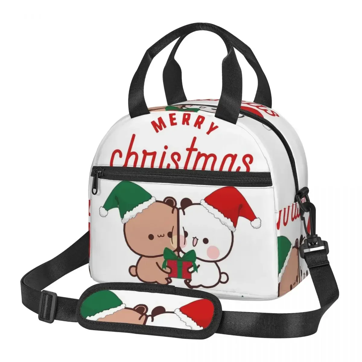 

Peach And Goma Bubu Dudu Balloon Lunch Bags Insulated Bento Box Waterproof Lunch Tote Picnic Bags Thermal Bag for Woman Work