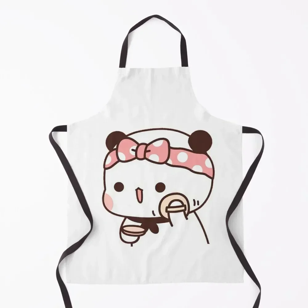 

Bubu Is Making Up To Go Out With Dudu Apron Kitchen Front Utensils For Kitchen cookings for women Apron