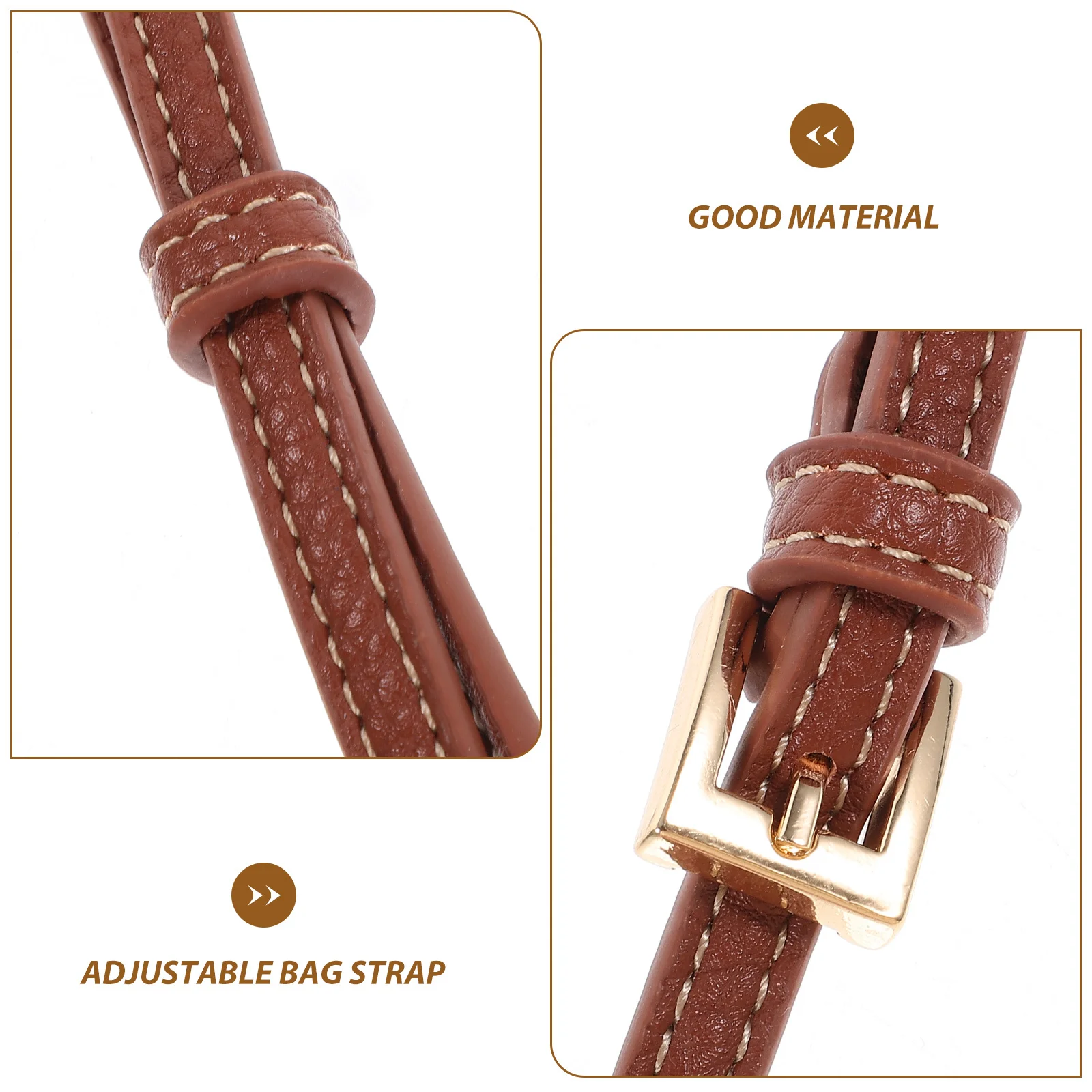 

Adjustable Crossbody Strap Handbag Shoulder Strap Replacement Durable Clasp Buckles Suitable Most Bags