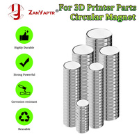 For 3D Printer DIY Parts Circular magnet Strong magnet High compatibility Small mini magnets