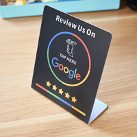 Boost your Business with Google Reviews NFC Tap  Stand Table  NFC Google Review Display