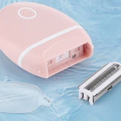 Electric Mini Razor Hair Remover for Ladies Painless Bikini Trimmer Safe Shaver for Leg Arm Armpit Intimate Area Female Epilator