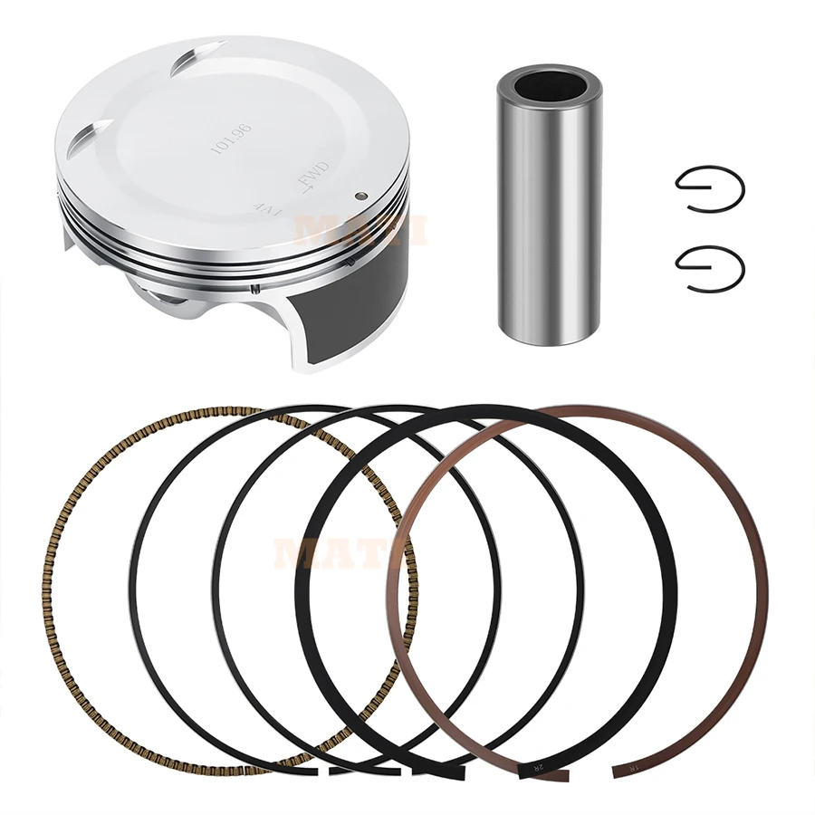 

Комплект для капитального ремонта двигателя M MATI: кованые поршни 102 мм STD для Yamaha Raptor, Grizzly, Rhino 700, 700R, YFM700, YFM700R, YXR700F 2006-2014