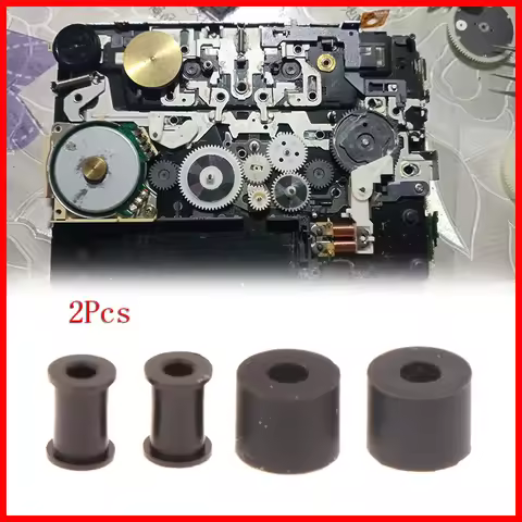 New 2Pcs Rubber Pinch Roller for S Walkman WM-FX/WM-EX/WM-GX Tape Recorder, Cassette Deck Replacement Parts
