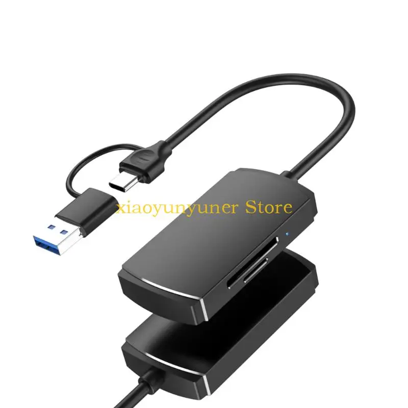 

P9JB Strong Metal USB4 Storage Card Tool 5Gbps Data Move For Laptops Tablets