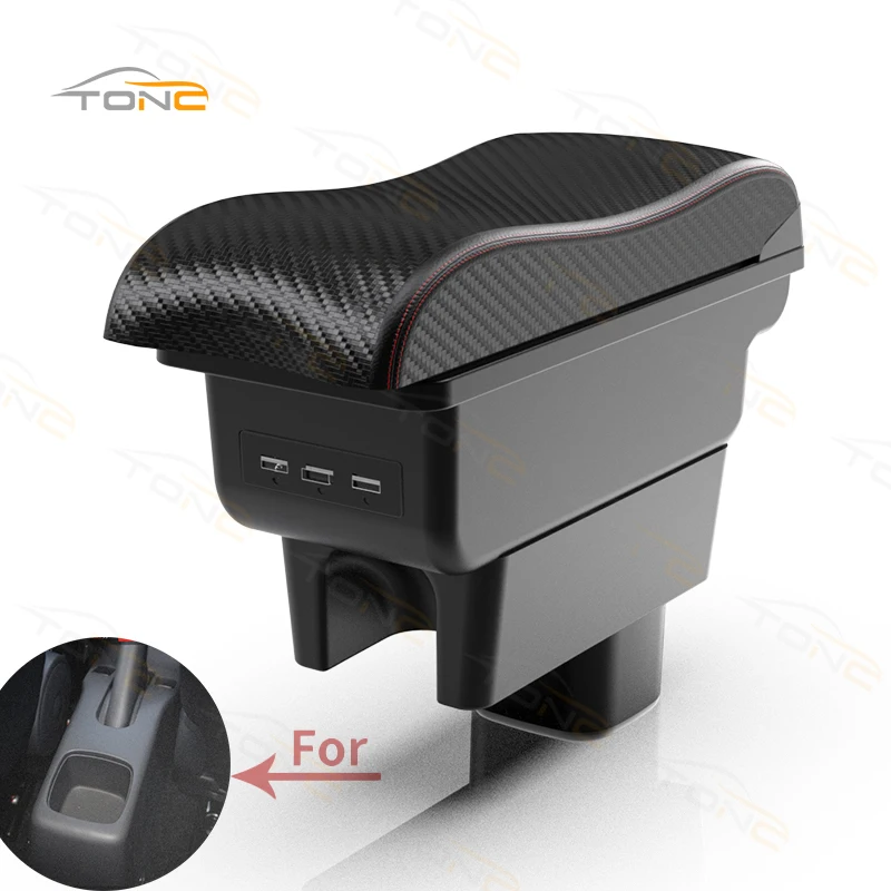 For Suzuki Swift 2005-2023 Armrest Box Center Console Storage Box  2006 2007 2008 2009 2010 2012 2013 2014 2015 2016 2017—2023