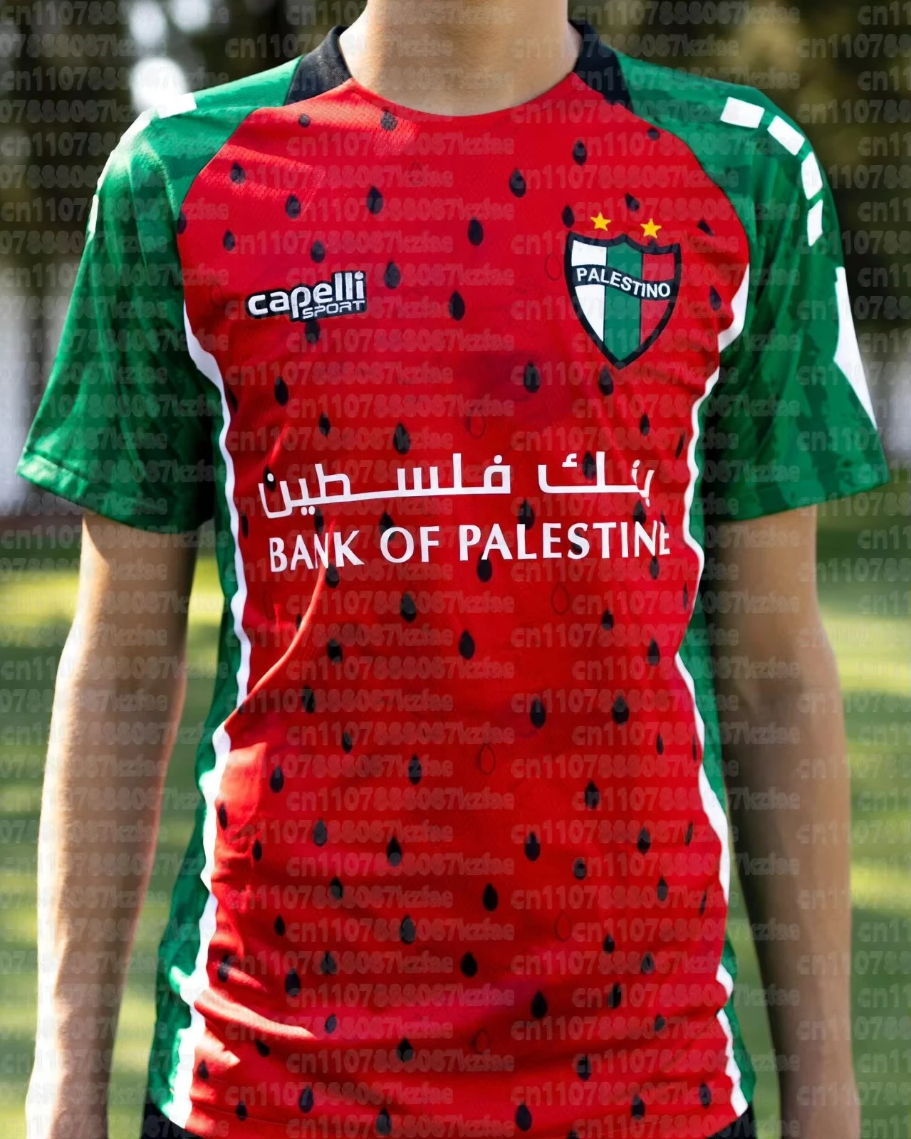 2026 Summer Club Deportivo Palestino Home Away Jersey FamilyMatching Quick Drying Breathable Football T-Shirt Sweatshirt for Kid