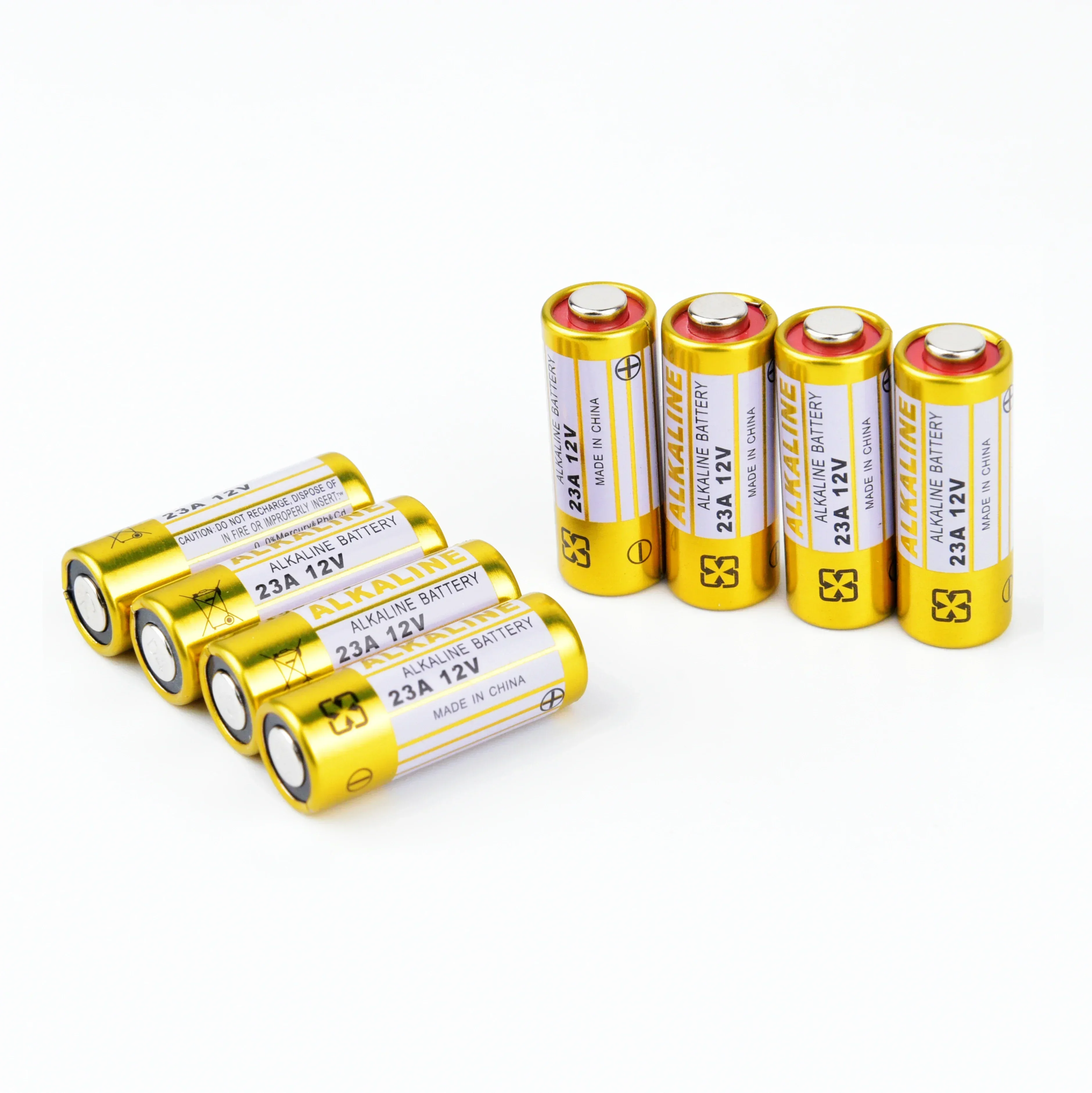 

12V 23A Alkaline Battery Bulk Pack Long Lasting Power Supply For Doorbell Remote Control Toys A23S 23GA Batteries