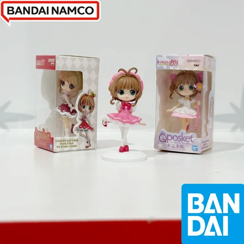 

Bandai натуральная карта Captor Sakura, капсульные игрушки, 4 стиля, аниме-фигурка, мини-коробка, набор, подвеска, поворотное яйцо, орнамент, игрушки, окружающие