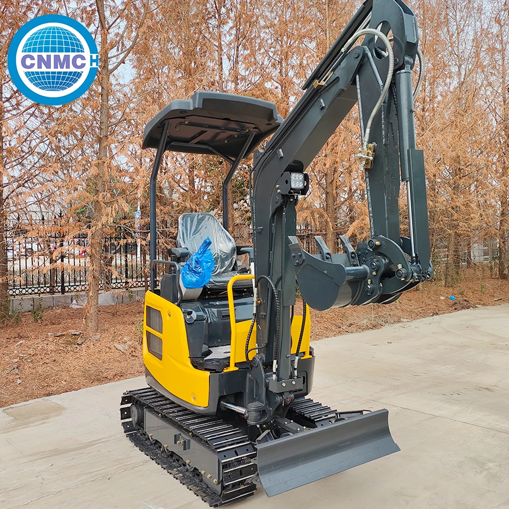 CNMC Backhoe Excavator Mini Digger 1.8t Crawler Excavator CE EPA Certification High-performance Compact Farm Garden