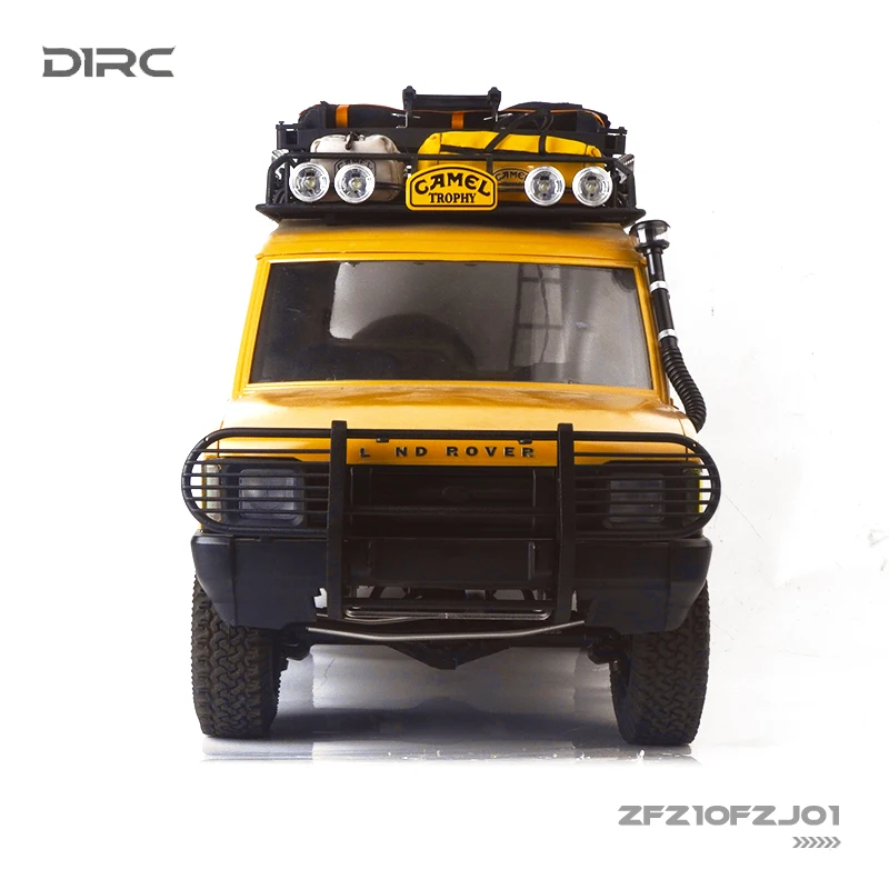 D1RC D90 D110 1/10 Simulazione Camel Cup Arrampicata Auto Simulazione tridimensionale Paralume rotondo Luce del tetto