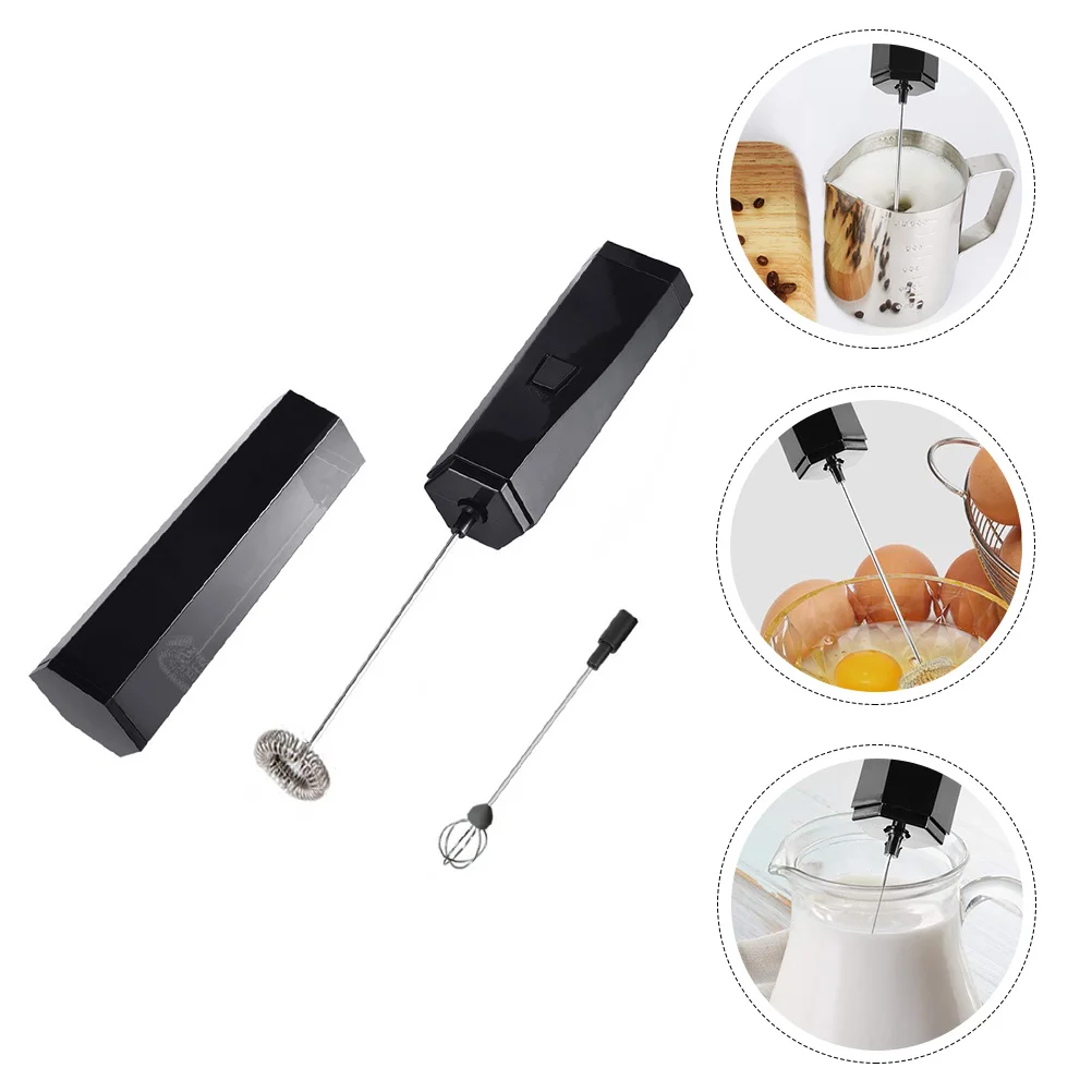 

Electric Milk Frother Handheld Egg Mixer Kitchen Tool For Coffee Cream Soups Food Ergonomic Anti-Slip