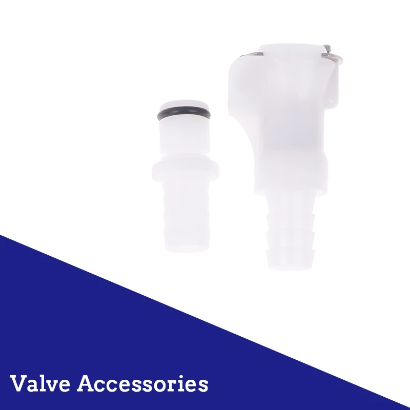 

3/8 POM Medical Panel Mount Female Quick Disconnect Coupling Hose Barb Air Water CPC Connectors