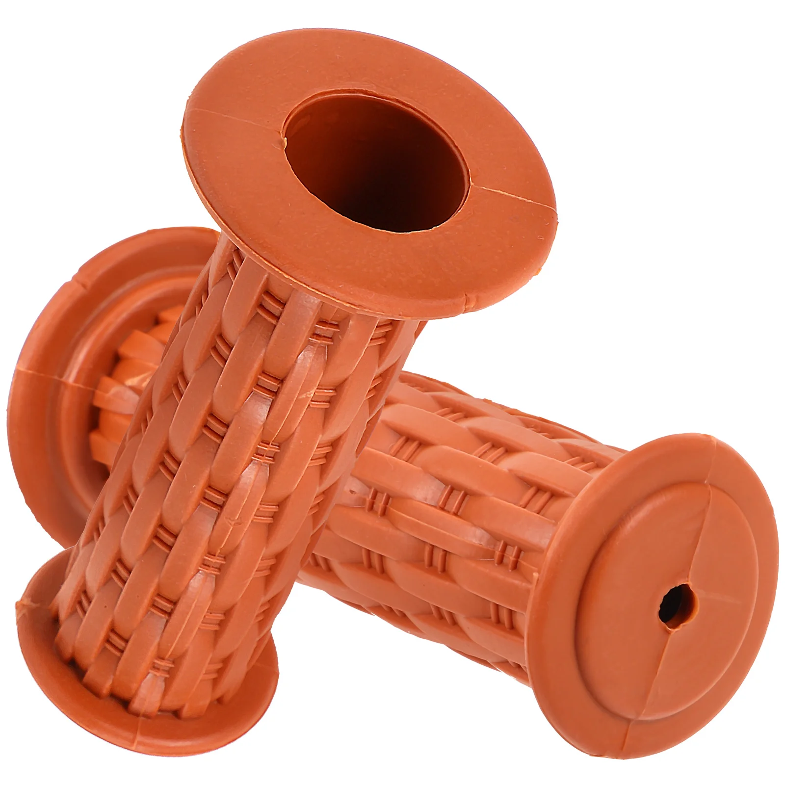 

Children's Bicycle Handlebar Cover 95mm Brown Soft Grips Kids Bike Scooter Accessories Non Slip Durable Comfortable Easy