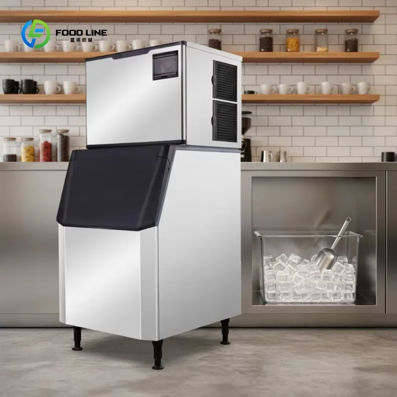 Customized Commercial Cube Ice Maker 318kg Per Day SK-700P  Wholesale