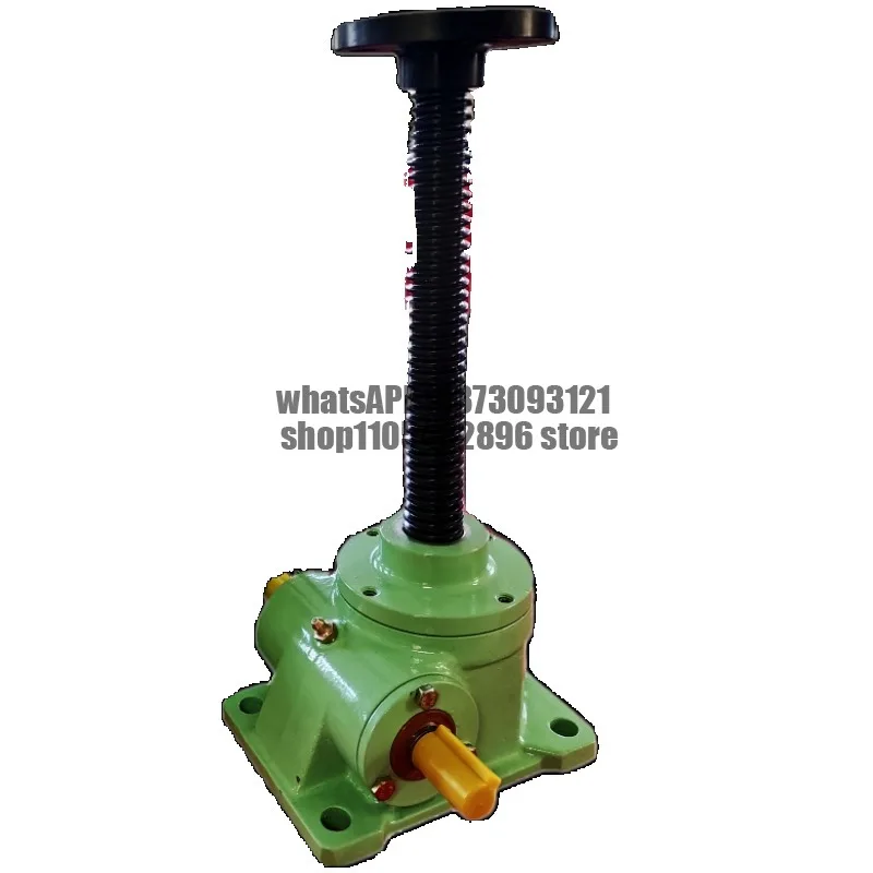 electric ball screw lift table Spiral turbine screw lift, small hand worm gear worm lift