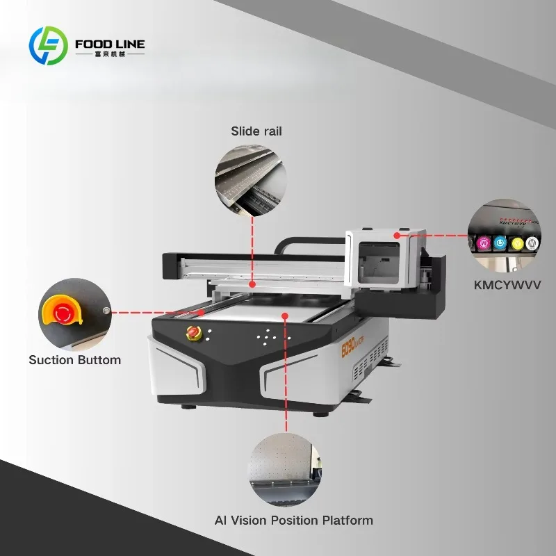 Printer Metal Inkjet Printers Large Format Printer Printing Machine for Small Businesses customized