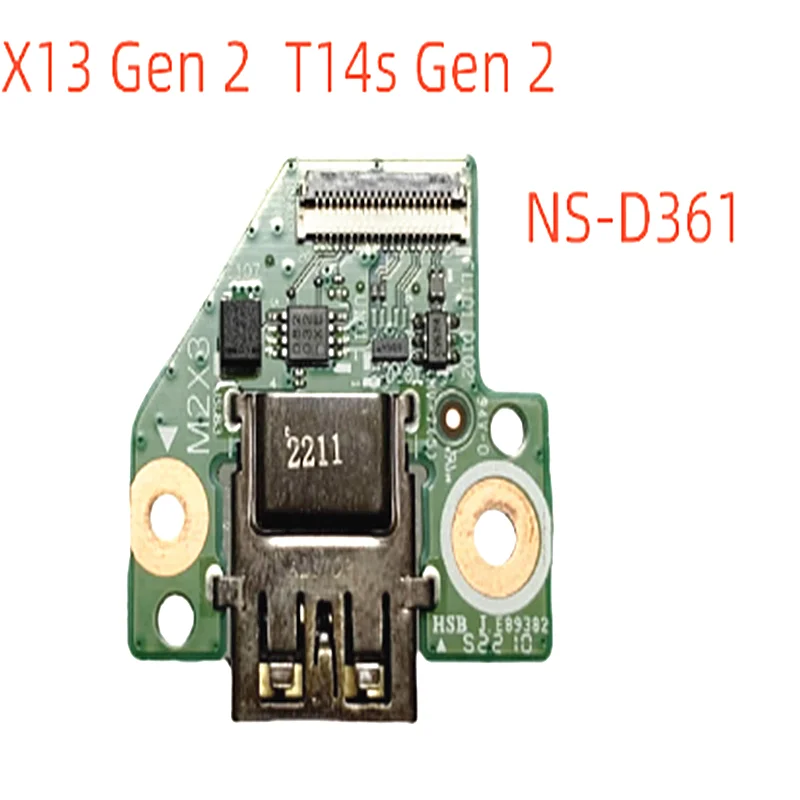 

NEW USB Board For LENOVO ThinkPad X13 Gen 2 20WK 20WL T14s Gen 2 20WM 20WN 5C50Z44734 NS-D361