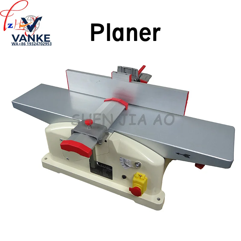 Household desktop woodworking planer machine multi-functional DIY electric planer wood planing machine 220V 1PC