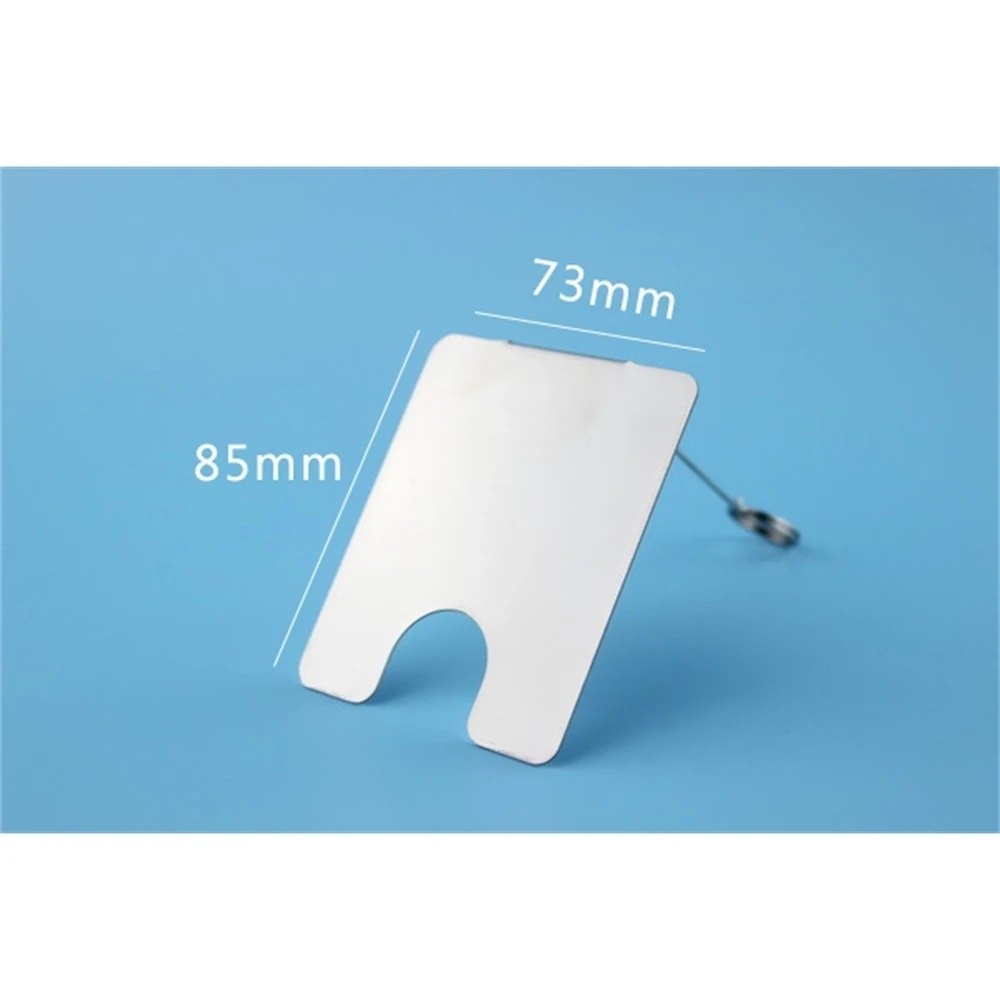 Metal Cake Food Store Price Card Holder Clip Stand Stainless Steel Label Tag Clip Clamp Desktop Shelf Price Talker image 2