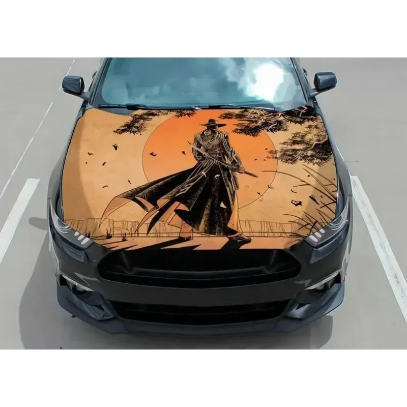 

Виниловая наклейка на капот автомобиля, графическая пленка, наклейка на грузовик, графическая наклейка на капот, череп f150, самурай, ПОДХОДИТЬ ЛЮБОГО АВТОМОБИЛЯ