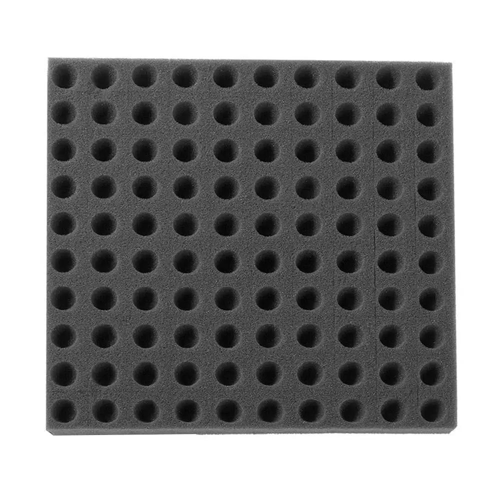 100 PCS Seedling Sponge Soilless Dirt Resistant Medium Seedling Seed Square Growth Hydroponics Cube Foam Sponge Pots for Garden