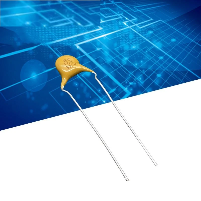 5PCS BC 10K 10pf 3000v 3kv high frequency copper foot silver film ceramic capacitor ceramic
