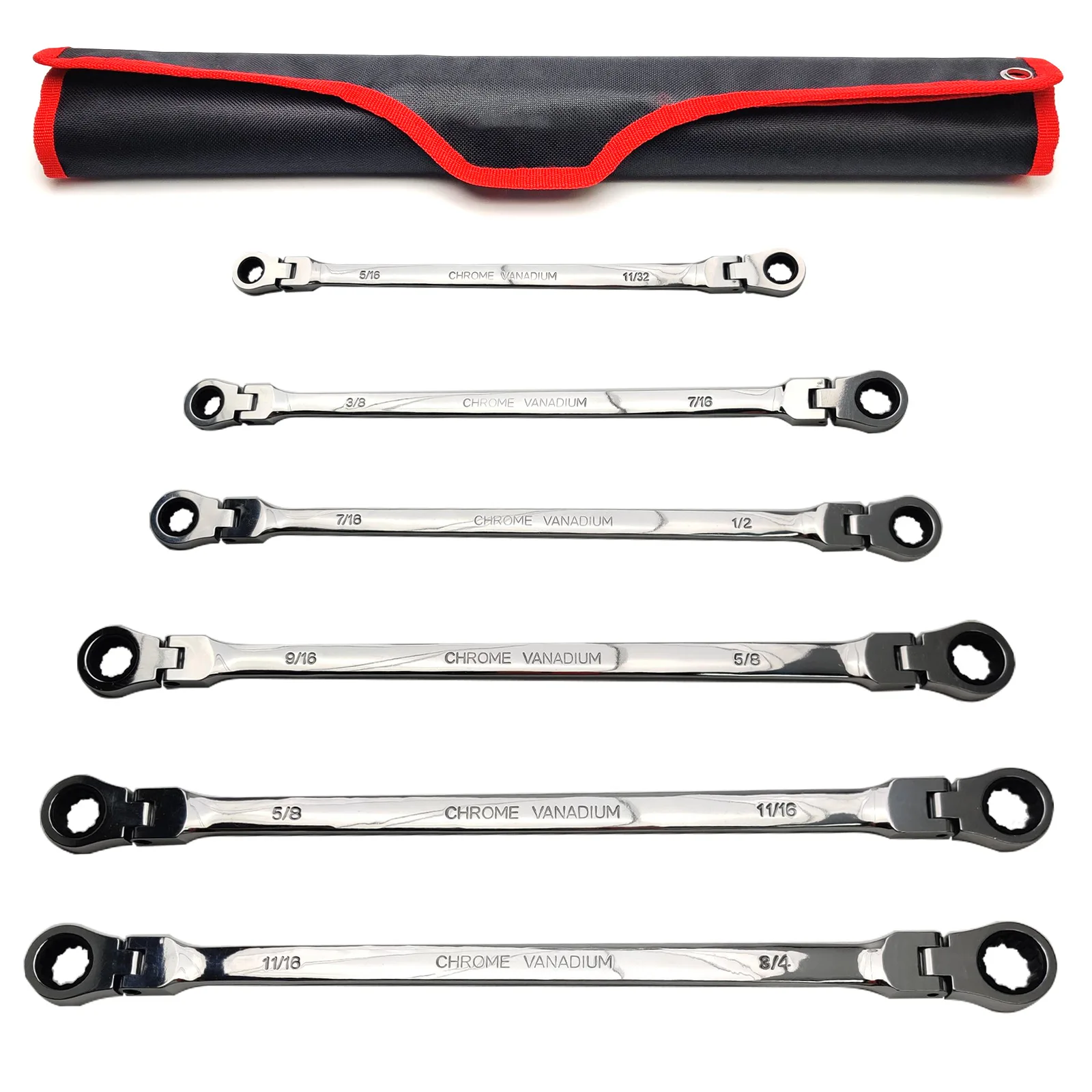 

Auto Repair Wrench Activity Head Dual-Purpose Ratchet Wrench Set Chrome Plated 72-Tooth for Car Repair Set of Wrenches