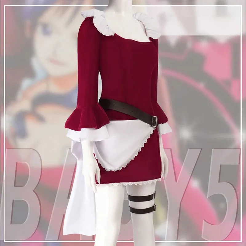 

Baby-5 Cosplay Costumes One Anime Piece Role Play Uniform Halloween Carnival Dressing For Women eo]5
