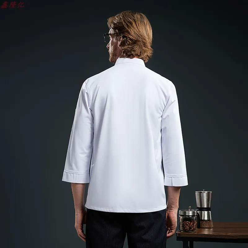 Cake Shop Restaurant occidental Steakhouse cuisine travail uniforme à manches longues restauration Hot Pot Restaurant hôtel automne Chef uniforme f