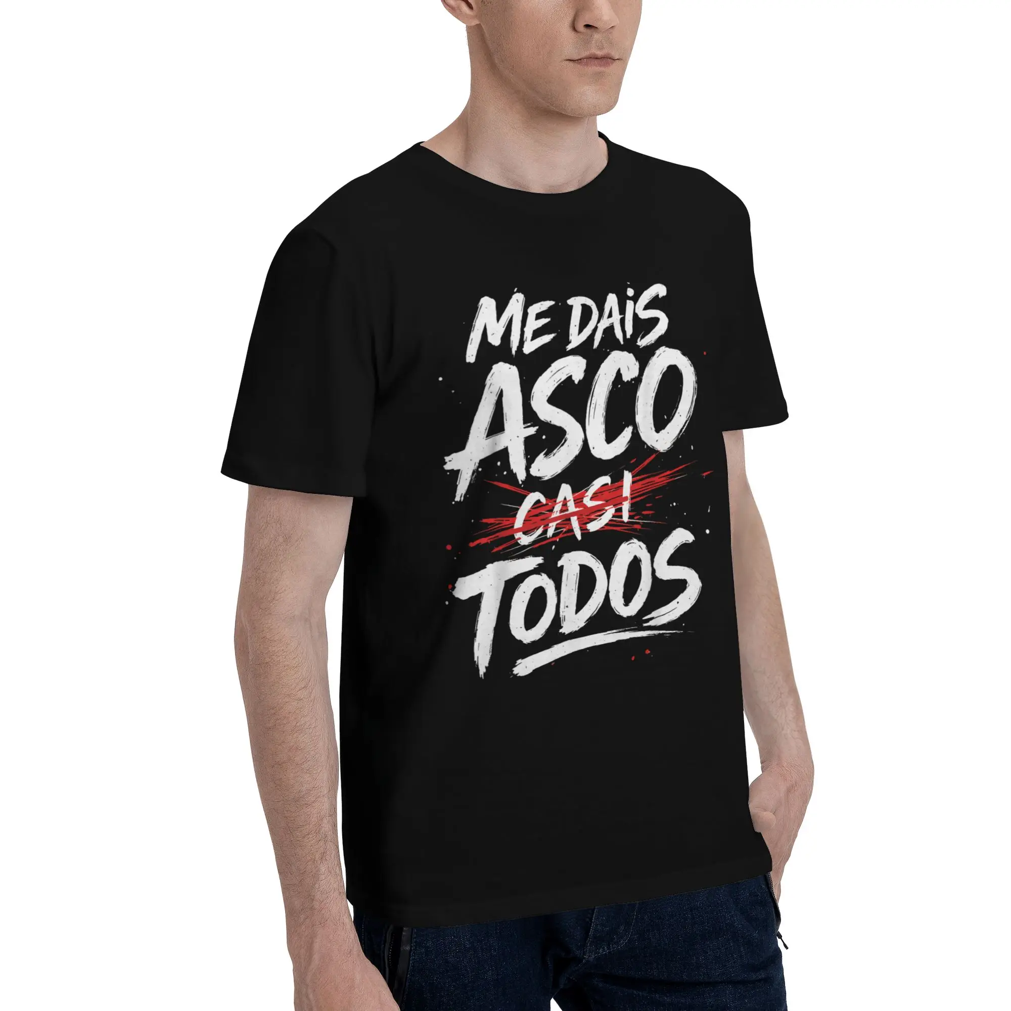 Mens Womens Me Dais Asco Casi Todos Shirt Pure Cotton New Arrival T-Shirt  Top Clothing
