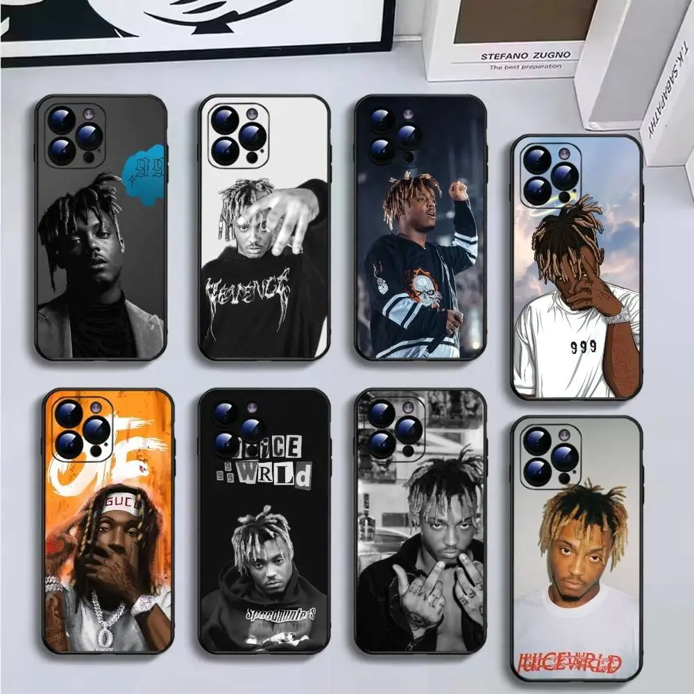 

Raper K-King Von Phone Case For iPhone17,16,15,14,13,12,11 Plus,Pro Max,Soft Black Cover