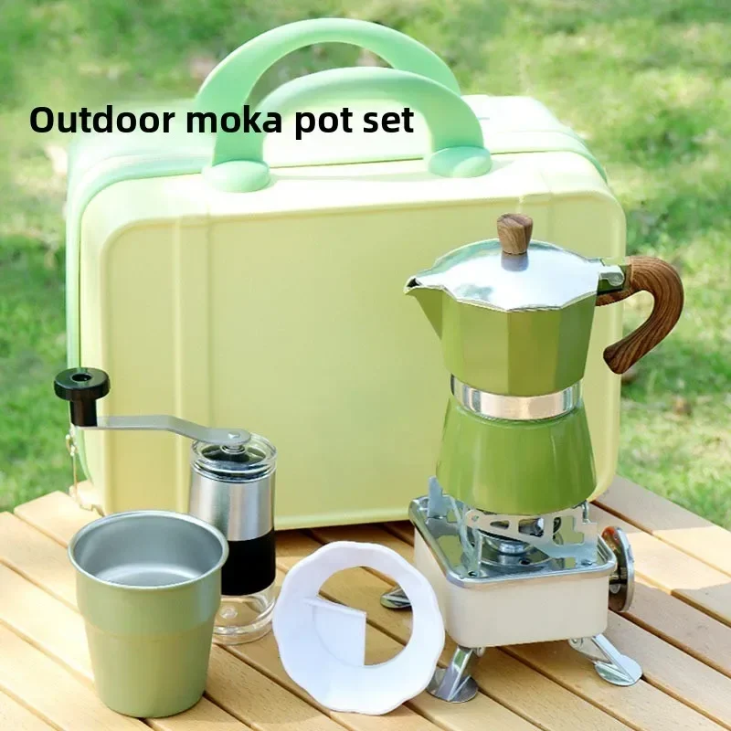 Brewed Coffee Set Hand Brewed Coffee Pot Travel Equipment