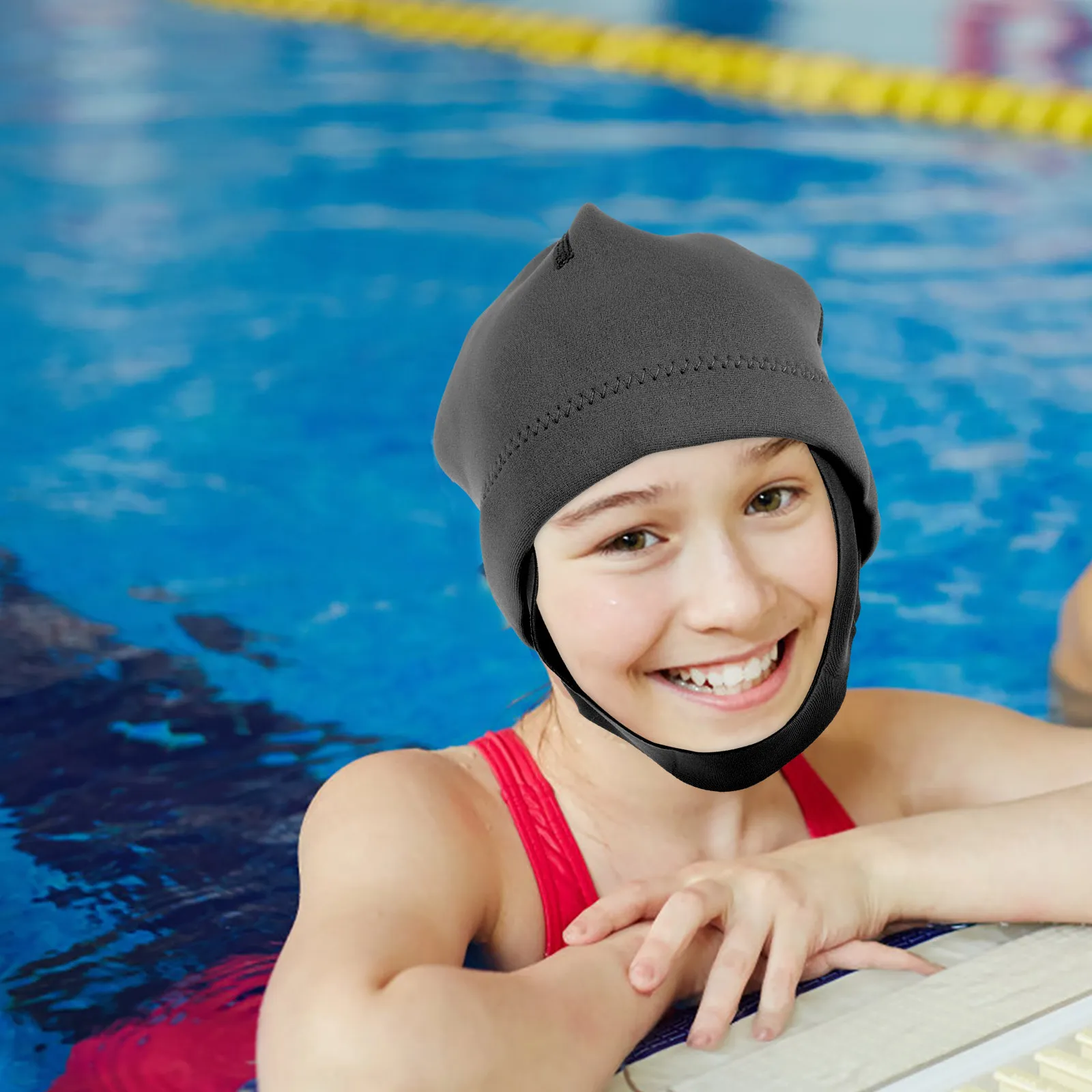 

Diving Hood Swimming Cap Snorkeling Surfing Cap Chin Strap Thermal Diving Gear Scuba Equipment Men Surf Hood Scuba Gear